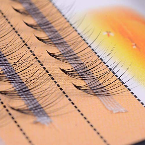 Мигли 10Г естествена коса с копринени мигли удължаване на миглите фалшиви мигли с дебелина 0,07 (Цвят: C размер: 11 мм)