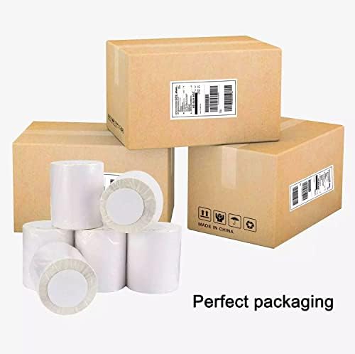 Етикети за директна доставка на топлинна 4 x 6, Съвместими с DYMO LabelWriter 4XL 1744907,1755120, Хартия за интернет-пощенски етикети за принтери