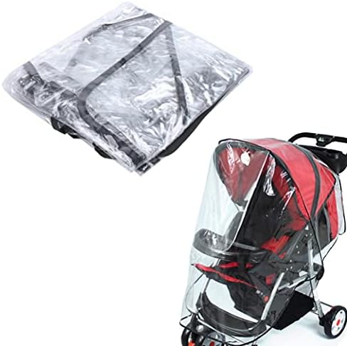 Дъждобран мушама за Детски колички Количка Baby Car Clear е Подходящ За повечето бебешки колички
