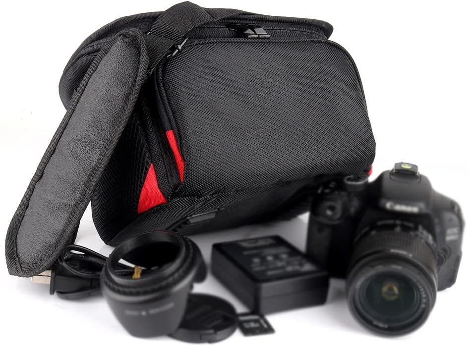 SDEWFG Чанта за фотоапарат, чанта за обектива, чанта за снимки, чанта за багаж, чанта през рамо, Диагонално digital bag (Цвят: