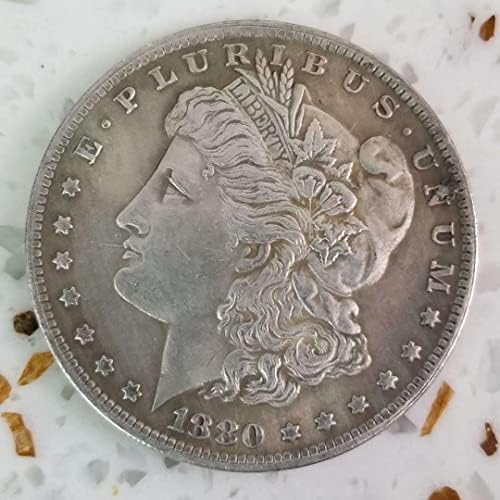 QINGFENG P-Версия Сребърна монета Сребърен долар 28 години, САЩ Монета Морган Смесени страна може да взриви Монета Мур Монета Морган
