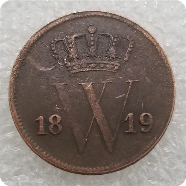 Старинни занаяти Холандия 1817,1818,1819 Сребърни долара