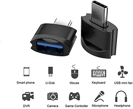 USB Адаптер C Female USB Male (2 опаковки), който е съвместим с вашите Asus Zenfone 3 ZE552KL за OTG със зарядно устройство Type-C.