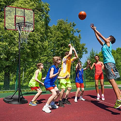 Джобно Баскетболното Пръстен PULANG с Регулируема височина 7,5 метра-9,2 метра Баскетболно Поставка Backboard System Както за