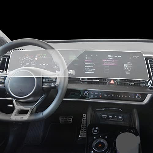 GZGZ кола с LCD екран с GPS-навигация, защитно фолио от TPU, за KIA Sportage NQ5 2022-2023