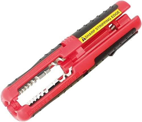 Пресклещи BIENKA Многофункционален коаксиален Кабел Джобно ножче За отстраняване на кабели на Ръчни Инструменти Клещи За източване и уплътняване на кабели, кримпван