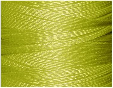 1 Тънки конци За бродиране от полиестер с висока плътност - Маслинено-зелена Средната P758-1100 ярда - 40 w