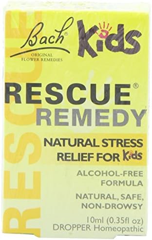 Спасителното средство за деца Bach Flower Remedies Rescue Remedy Kids - 0,35 течни унции