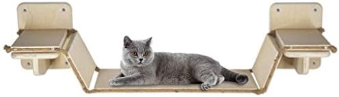 ZYZMH Котки Стълбище Steps100cm Домашен Любимец на Безопасно Монтиране на стена Стълба За Катерене Стенни Платформа За Скокове