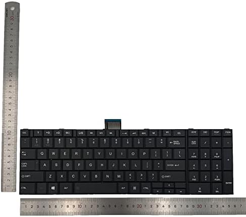 LXDDP Замяна Клавиатура за лаптоп Toshiba Satellite C850 C855 C855D L850 L855 L855D L875D P850 P875 P855 Ново Оформление на САЩ Черен