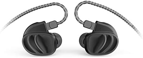 BQEYZ KC2 Четириядрени Драйвери Слушалки Hi-Fi стерео слушалки с Шумоизолация, с Подвижен кабел