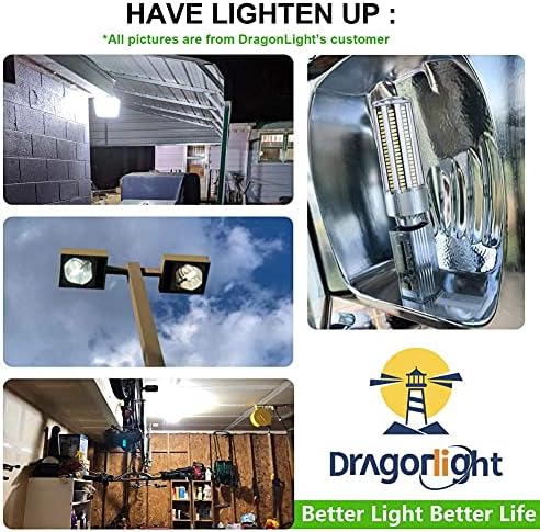 DragonLight 120 W Продуктовата Led лампа за царевица (400 W, Металлогалогенная/HID/ВЕЦ Замяна) E26/E39, Led Лампа с голяма база Mogul,