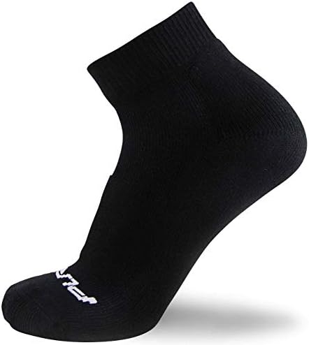 Чорапи за разходка с Подплата Pure Athlete Мъжки, Женски – Дебел Хлопчатобумажный Блистерный Пръсти в Глезена