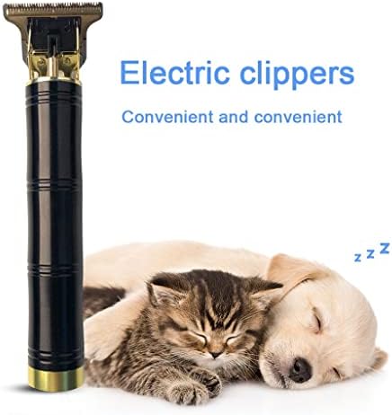 TJLSS Електрическа Машинка за подстригване на кучета с USB зареждане, Подстригване на домашни любимци, Малошумная Машина за Рязане (Цвят: