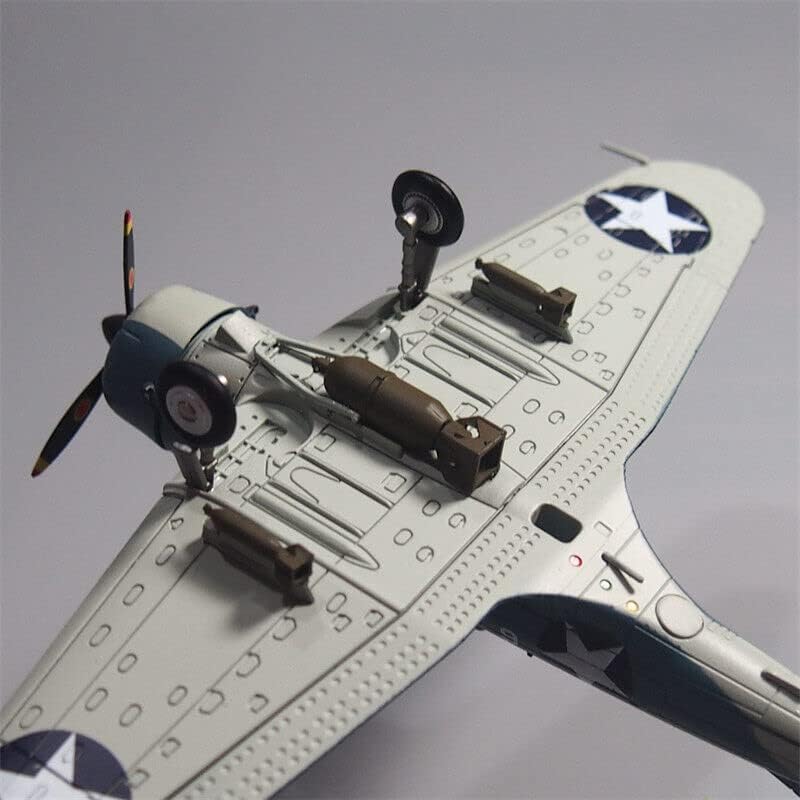 Модел Пикирующего Бомбардировач TECKEEN в мащаб 1/72 SBD Dauntless От Сплав, Модел на самолета, Монолитен под Налягане,