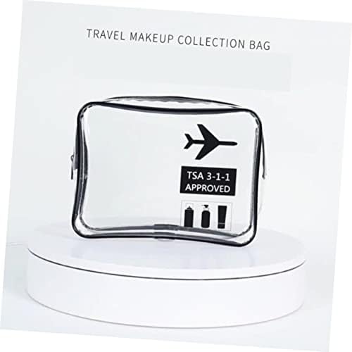 CLISPEED Чанта за измиване на Прозрачна Косметичка Голям Капацитет Косметичка За Пътуване Косметичка За Пътуване Органайзер За Пътуване козметични чанти За Пътуване