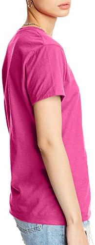 Женска тениска с къс ръкав Hanes Perfect-T, Женска Тениска с кръгло деколте, Дамски памучен тениска с къс ръкав