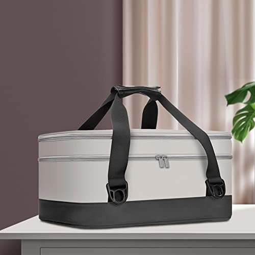 Baoblaze Двупластова Чанта За съхранение Прахосмукачка, Чанта за багаж, Чанта за Носене, Мултифункционален Защитен Калъф за Прахосмукачка