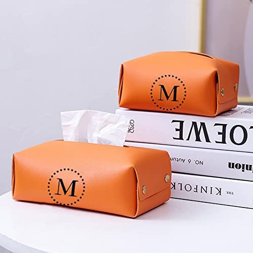 Държач за Кърпички от изкуствена кожа Северна Европа – Стилен, Модерен Декоративен Калъф-Опаковка за Салфетки във формата на Кубче от