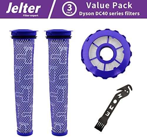 Филтър Jelter DC40 е съвместим със заменяеми части HEPA-филтър Дайсън DC40 dc40 post filter, 4ШТ 923587-02 и 922676-01 за многопольных прахосмукачки от животински произход и total clean