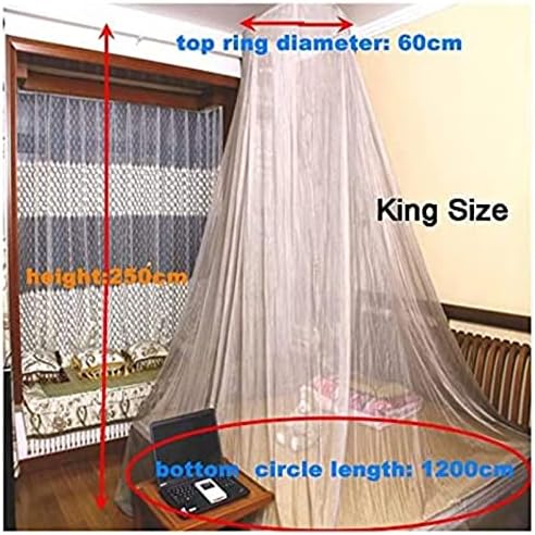 KFJZGZZ Защита от ЕМП, Куполна балдахин за легло Блокира радиация/EMF/ WiFi/ 5G и други радиочастотные смущения (Размер: Qween (50x230x800