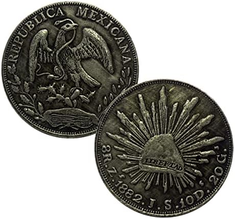 1882 Американски Сребърен долар Мексикански Орел Океанская Сребърна Монета Сребърен Кръг Океански Дракон Океанская Сребърна Монета в Древна