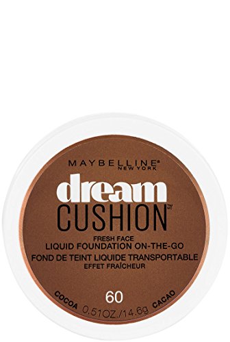 Течен Тонален крем на Maybelline New York Dream Cushion Fresh За лице, Какао, 0,51 Грама