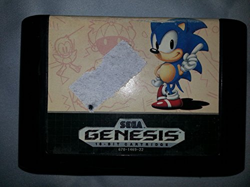 Оригинални 16-битов касета Sonic на Таралеж, за да се Mega Drive и Sega Genesis