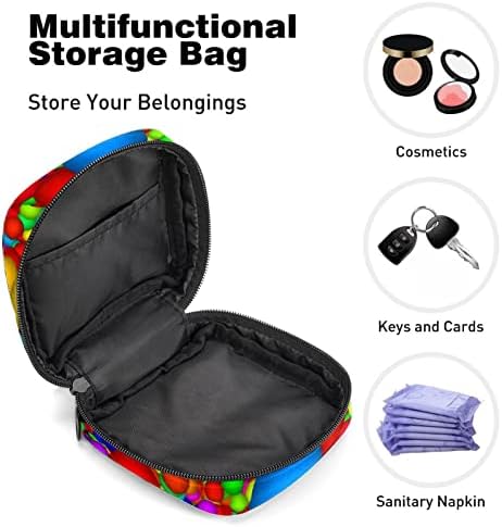 Чанта за съхранение на Хигиенни Кърпички, Преносими Многократна употреба Менструални Тампони джоб, Чанта за Съхранение на Тампони за Жени