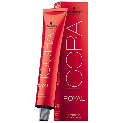 Перманентен цвят за коса Schwarzkopf Professional Igora Royal, 4-88, средно кафяво-червено екстра, 60 грама