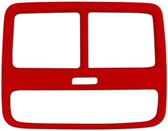 Аксесоари, Украси за кола Sinside за Audi A4L 2017-2021 Замшевая Кожа отдушник Външната Рамка на Колата Стикер на Кутията Аксесоари (Цвят: червен)