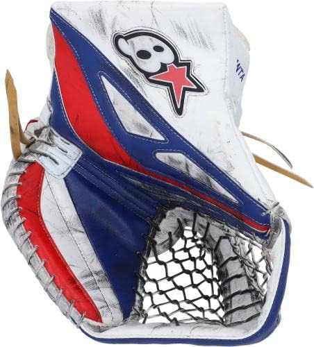 Използвана ръкавица Антти Раанты Ню Йорк Рейнджърс №32 за игра в сезон на НХЛ /17 - Използваните ръкавици НХЛ за играта
