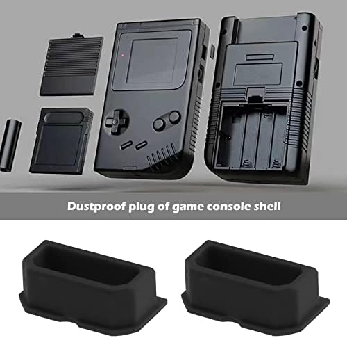 Преносимото Прахоустойчив калъф за пристанището Линк, който е Съвместим с конзола Game Boy Classic DMG-0, Пластмасов Защитен Калъф за пристанището Линк, черен