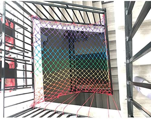 Многофункционална веревочная окото Yuwuxin за защита на балкони и прозорци (бяла) | Защитна мрежа с размер на 6x3 м | Балконная
