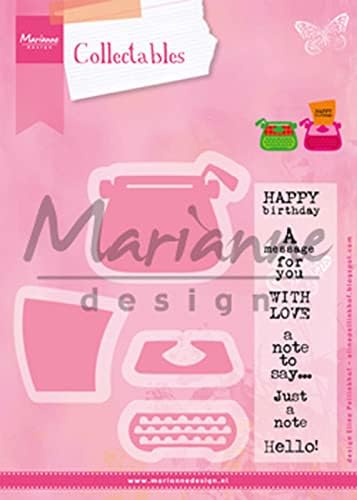 Аксесоари за бродерия от Marianne Design Eline за пишещи машини